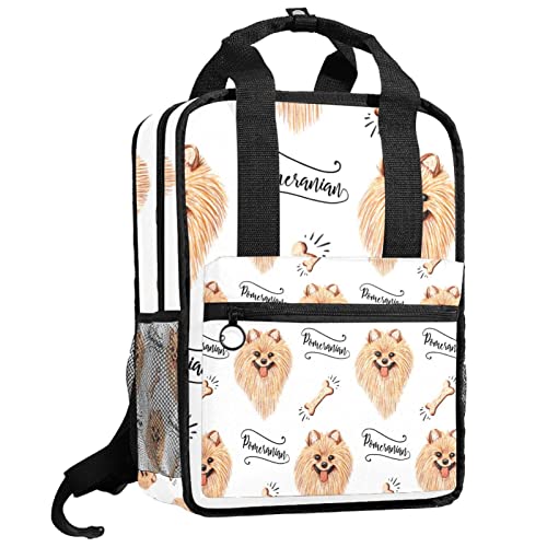 Sac à dos pour garçons motif Poméranie idéal pour l'école et sorties