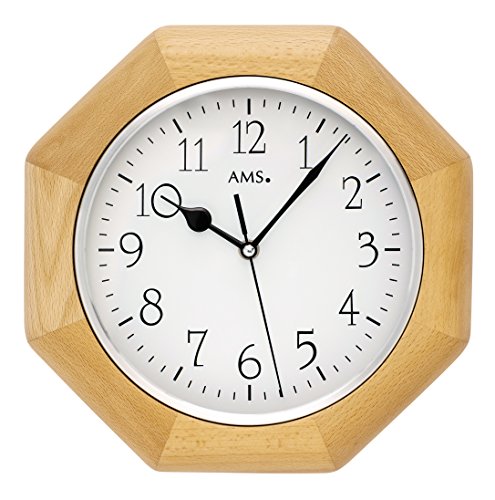Preisvergleich Produktbild AMS Wanduhren modern 5512 / 18