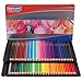 Produktbild 72 Aquarell Buntstifte Set,Hospaop Zeichnen Bleistifte Art Set für professionelle Farbmischung Malen und Skizzen, weiche wachsbasierte Holzfarbstifte perfekt für Schüler Kinder Malbücher