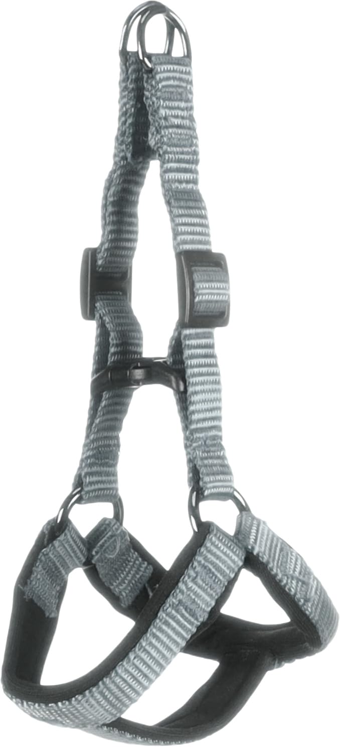 Flamingo Dog Harness Step&Go Abbi Grey XXS 20-30cm 20-30cm 10mm