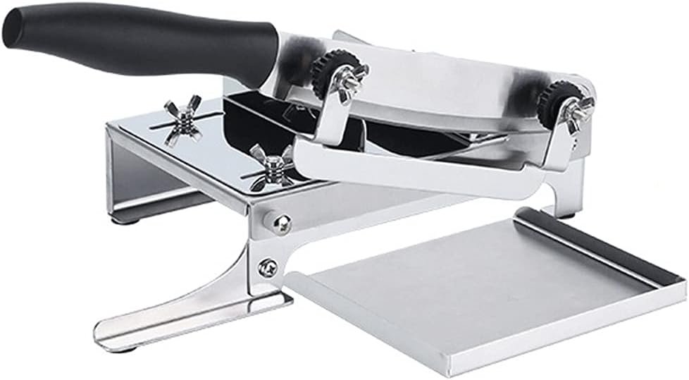 Manual Meat Slicer Beef Bacon Household Cutting Machine Stainless Steel Thickness Adjustable Meat and Vegetables Slicer