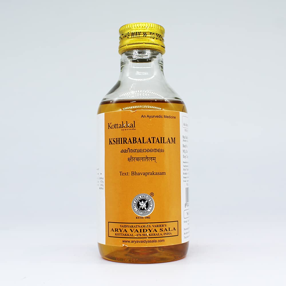 Golden Oldie Herbs Kshirabala Tailam-200Ml,(Pack Of 1),Of Arya Vaidya Sala Kottakkal (B09C87666H) Amazon Price History, Amazon Price Tracker