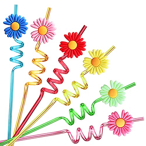 Flower Drinking Straws