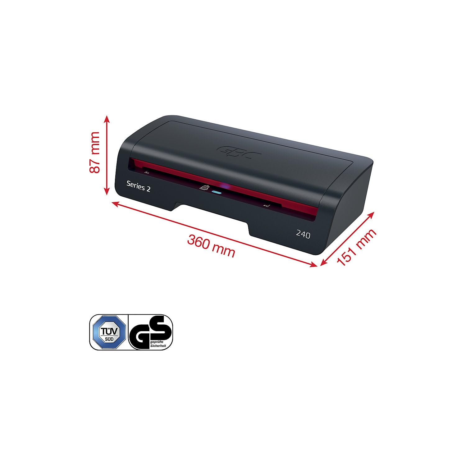 GBC Plastificatrice Fusion 1100L A4-2 rulli