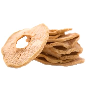 Gerbs Dried Apple Slices 1 lb. | Unsulfured, No Sugar Added, Preservative-Free | Naturally Sweet & Chewy | Top 14 Allergen-Free