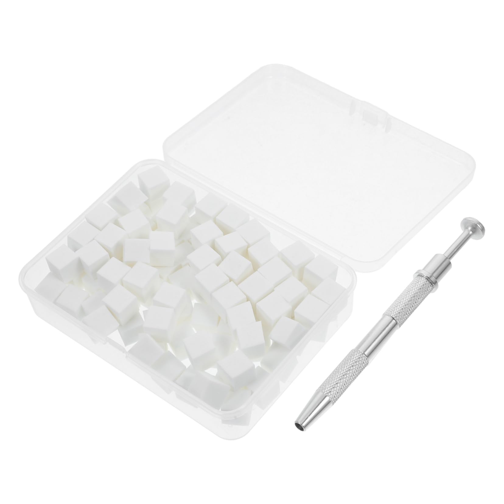 MUCKLILY 1Set Professional Nail Art Supply Kit Gradient Color Fade Sponges with Retractable Up Tool for Easy Nail Design for Beginners and Professionals