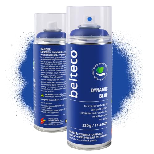 Image of Dynamic Blue Spray Paint | Water-based Royal Blue Spray Paint