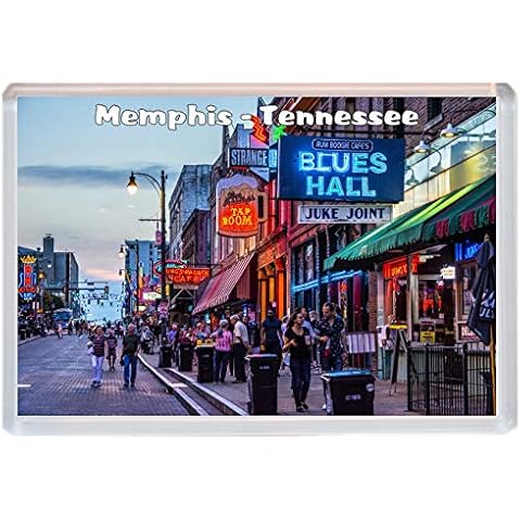 Memphis Jumbo Fridge Magnet by Baked Bean Store Cover