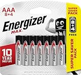 Energizer AAA Batteries (48 Count), Triple A Max Alkaline Battery