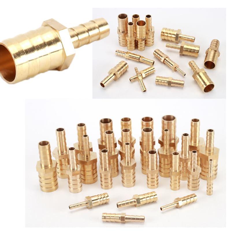 Amazon.co.jp: HOOWDAMYホース継手 異径 8mm-4mm2個セットアダプタ