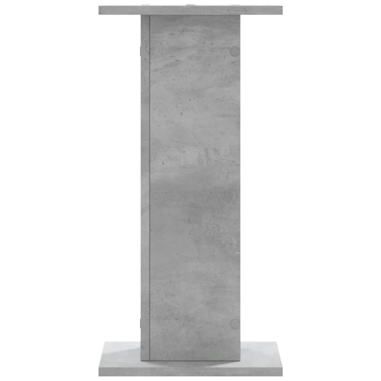 Supporti Altoparlanti 2 pz Grigio 30x30x40 cm Legno Multistrato,Stand per Altoparlanti,Supporto per Altoparlanti da Tavolo,Supporti Altoparlanti-852657