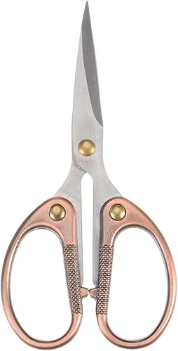 Miniatura 1 de Tijeras de bordado vintage de 4.8 pulgadas, de acero inoxidable, mini tijeras para costura, manualidades, punto de cruz, manualidades, aguja de