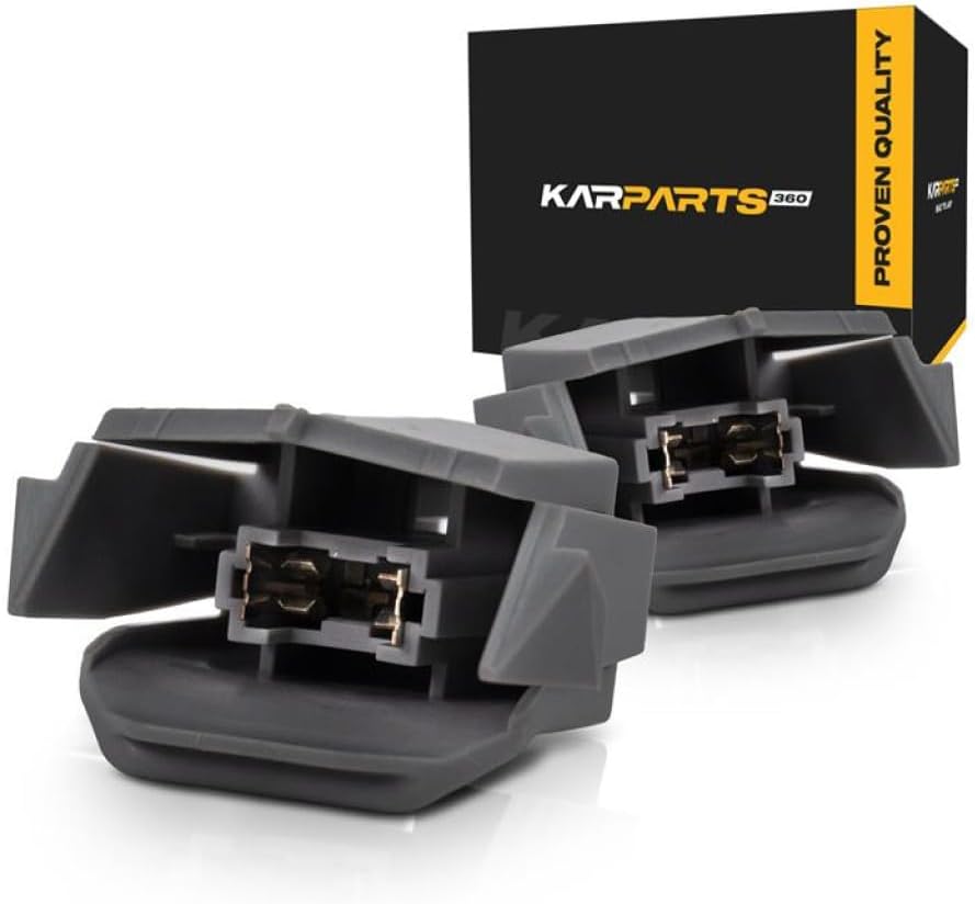 KarParts360 For Honda Accord 2008-2017 Sedan License Plate Light Socket Driver And Passenger Side | Pair | Rear | License Plate Housing | Replacement For HO2875101 | 34105SNB003
