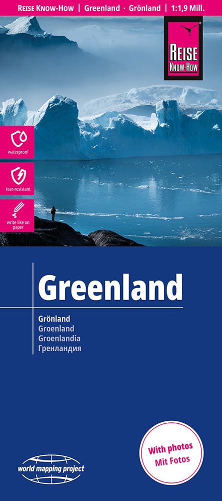 Greenland (1:1.9,000,000): World Mapping Project