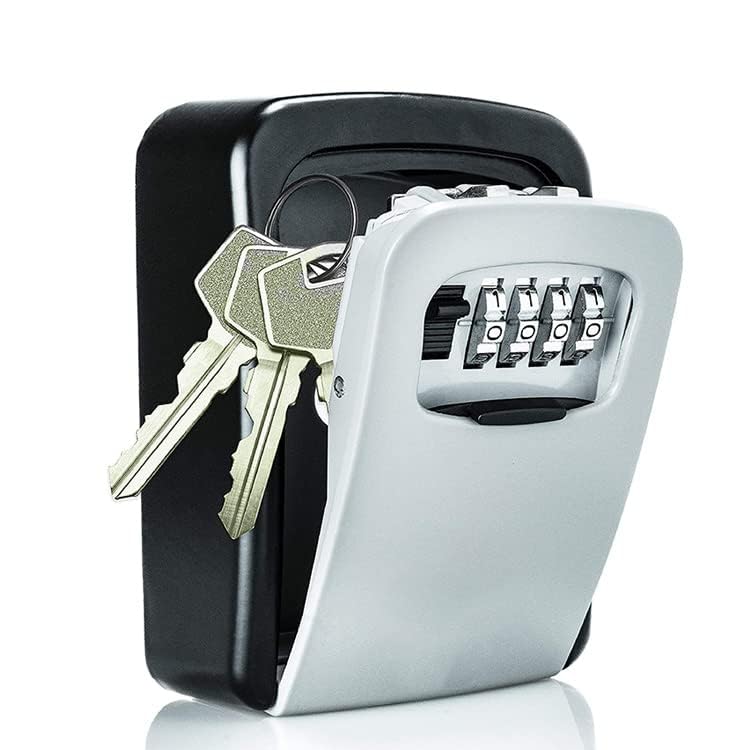 Key Storage Box Key Safe Lock Box Outdoor Storage Box With Code Combination Password Security Lock-image-21