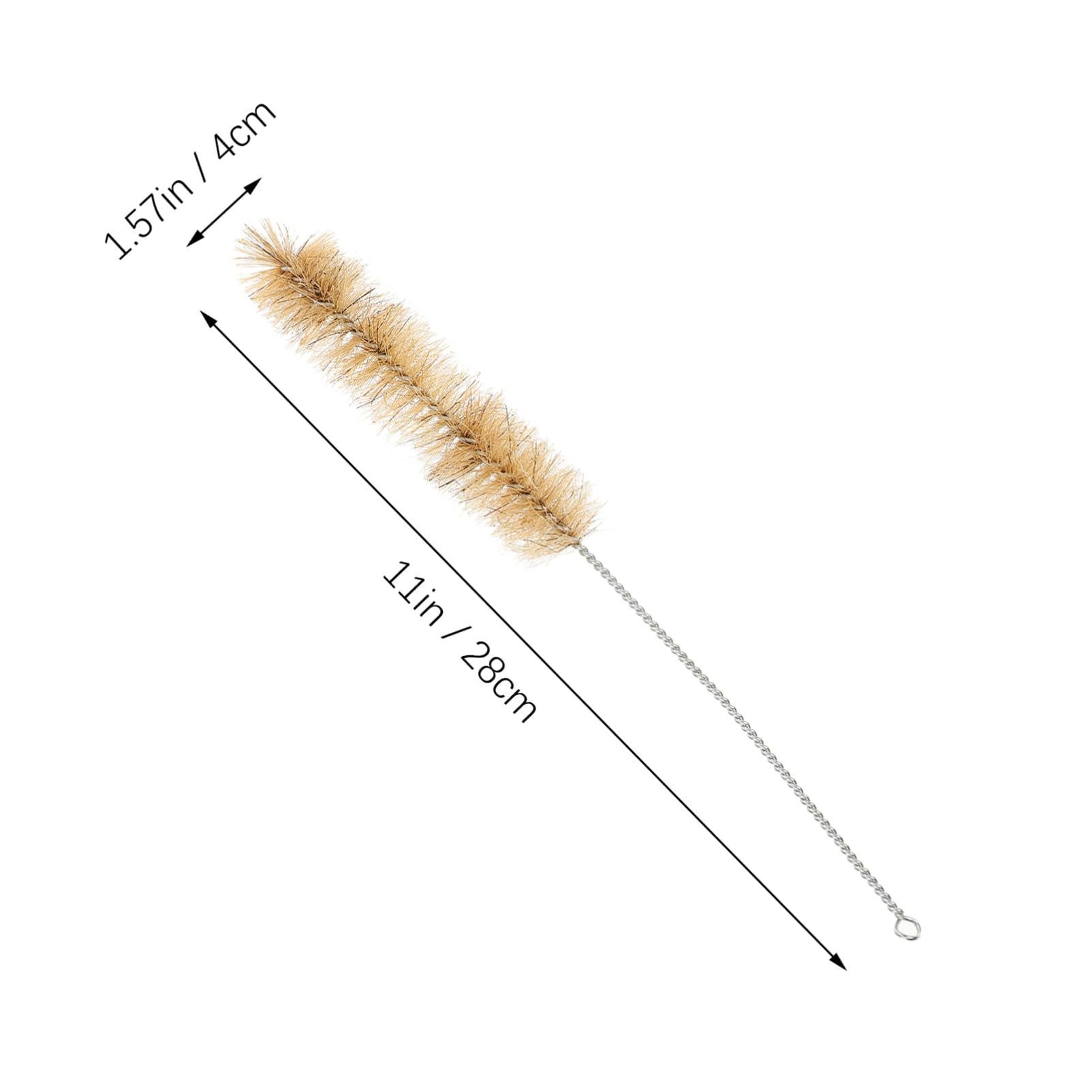 BCOATH 10Pcs Durable Tube Cleaning Brushes for Labs Nylon Material for Test Tube Lab Equipment with Hanging Design