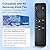 Replacement for Samsung TV Remote, for All 2019-2025 Samsung Smart TV Remote with Voice Control, with Rechargeable SolarCell & USB-C Charging, Fit for Smart TVs Frame Neo QLED Series