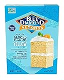 Blue Diamond Almonds Gluten-Free Flour Baking Mix, Yellow Cake, Multicolor, 12.2 Oz