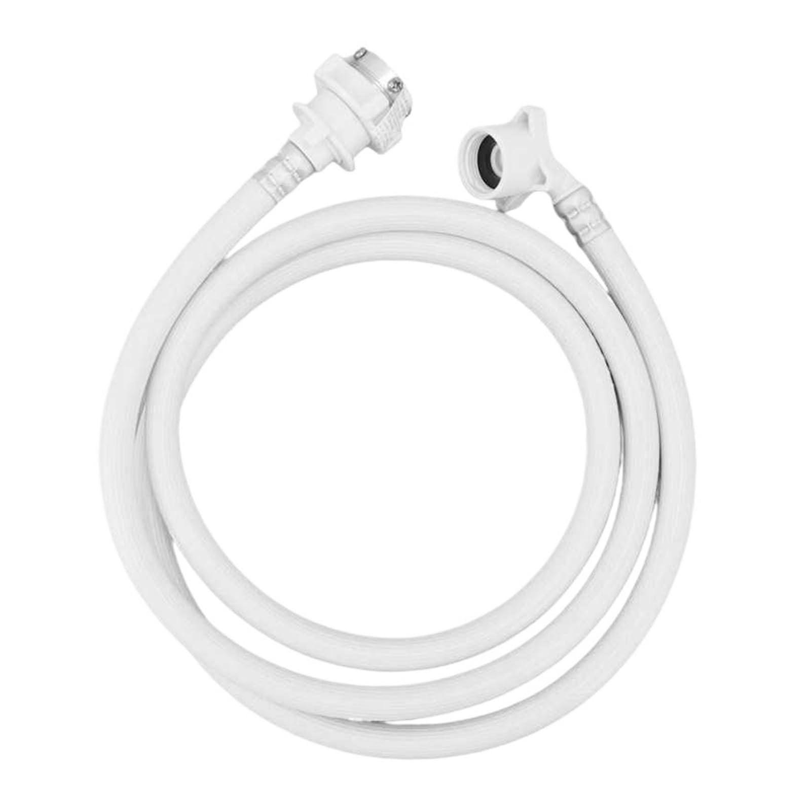 Mdlguslfhei 2M Washing Machine Water Inlet Hose Pvc Water Pipe Water Inlet Tube With Metal Connector For Automatic Washing Machine Parts