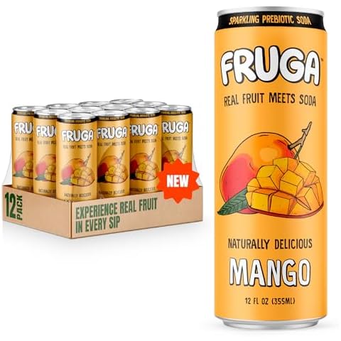 FRUGA Mango Prebiotic Soda Cover