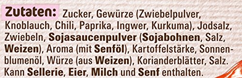 MAGGI Food Travel Fix für Gebratene Nudeln, Nudeln mit Geschnetzeltem, Lauch und Karotte, 1er Pack (1 x 26g)