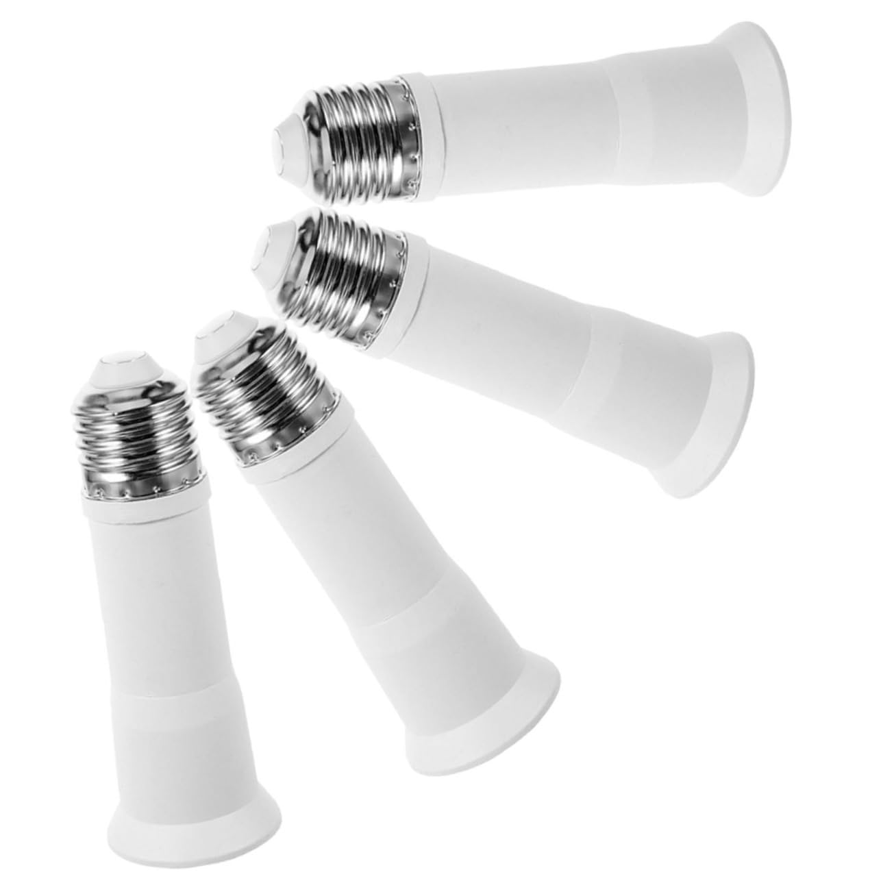 MAGICLULU 4 Set Di Estensione Per Portalampada Regolabile E27 Adattatore Di Ricambio Per Portalampada Per Illuminazione 4 Pezzi*4