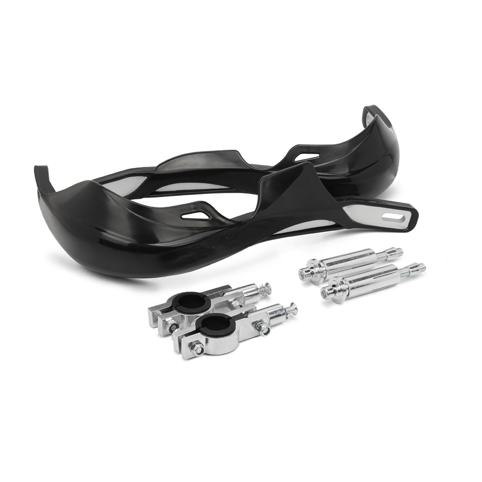 Protège-mains guidon universel noir pour protéger les leviers de moto - 6