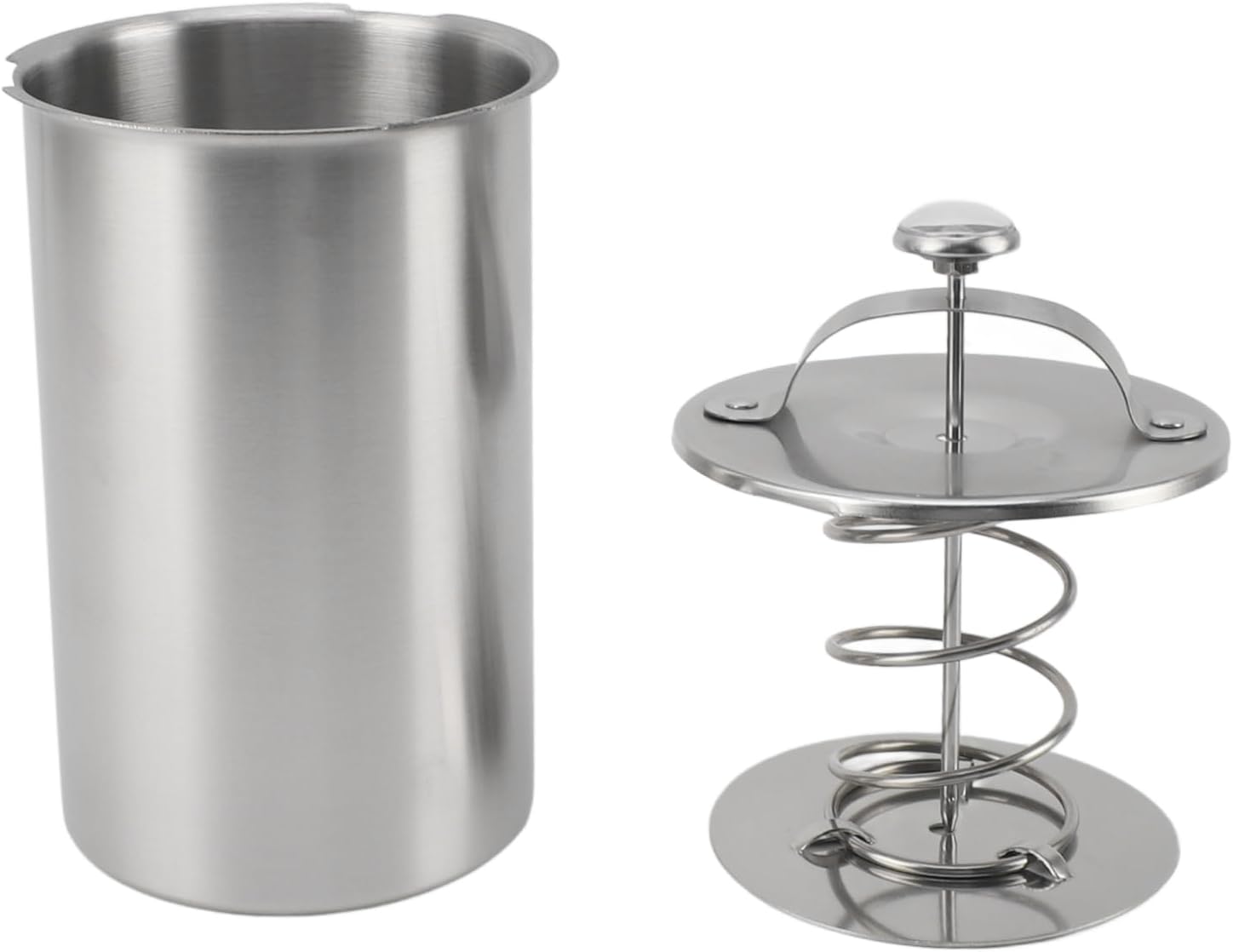 Meat Press Maker, Stainless Steel Ham Sandwich Meat Press Maker, Ham Press Maker Meat Maker with Thermometer Kitchen Cooking Tools