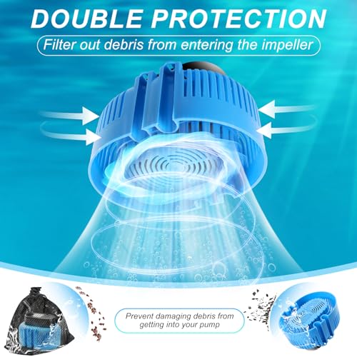 Deeprbetter Pool Cover Pump Above Ground, Submersible Water Pump thumb #2