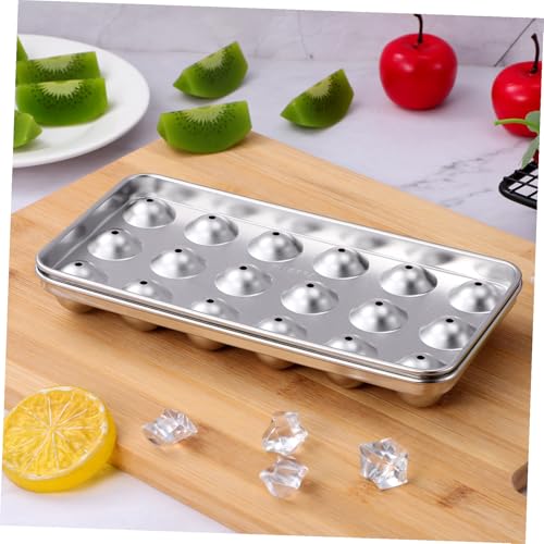 Molde para cubitos de hielo de acero inoxidable VANZACK miniatura 5