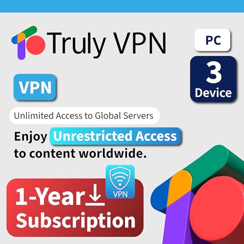 Image of TrulyOffice VPN for Windows - 1-Year Subscription, Unlimited Access, 3 Devices