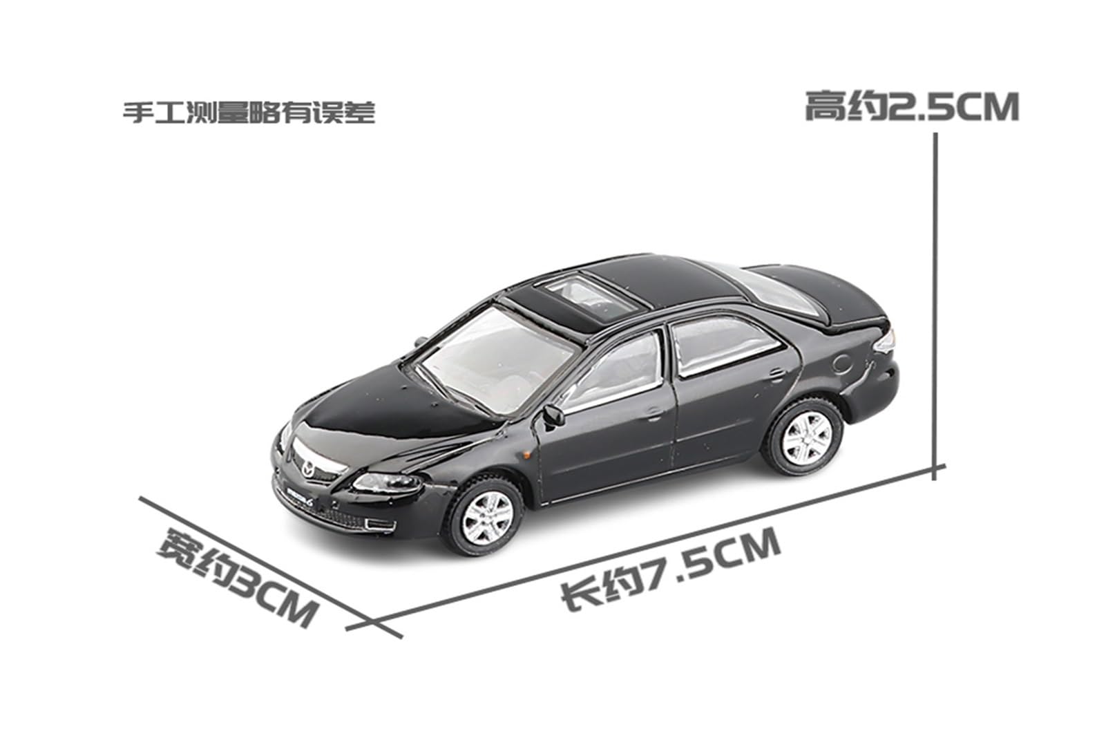 Amazon.com: PHYUIDS for:Die Casting 1/64 Mazda 6 Vintage Car Alloy