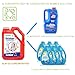Zerhunt Concentrated Bubble Solution 33.8 OZ：1L Non-Toxic Bubble Refil for Bubble Toys - Bubbles for Kids -Bubble Machine/Gun Solution (Red)