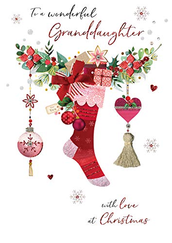 Nigel Quiney Granddaughter Christmas Card Festive Flower Tree Design - View #8