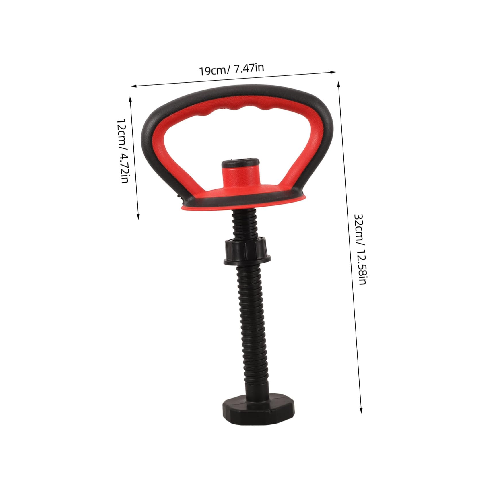 UPKOCH Adjustable Kettlebell Handle for Home Fitness Portable Exercise Grip with Stable Base Nut for Strength Training and Versatile Workouts Suitable for Beginners