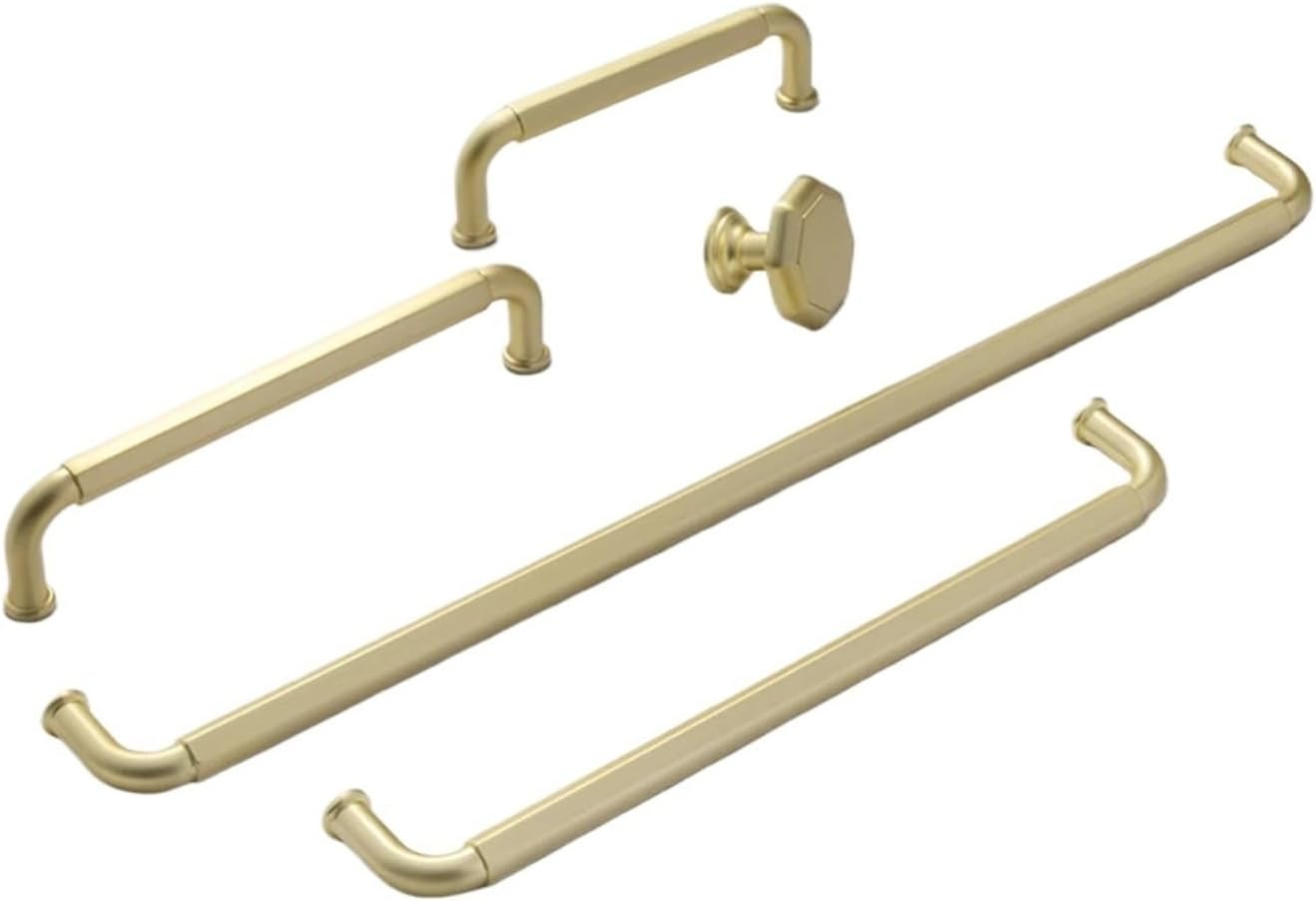 5Inch 128mm Hole Center Cabinet Pulls Antique Brass Zinc Alloy Kitchen Drawer Pulls Dresser Knobs Drawer Handles 1Pcs(UBR-160mm)