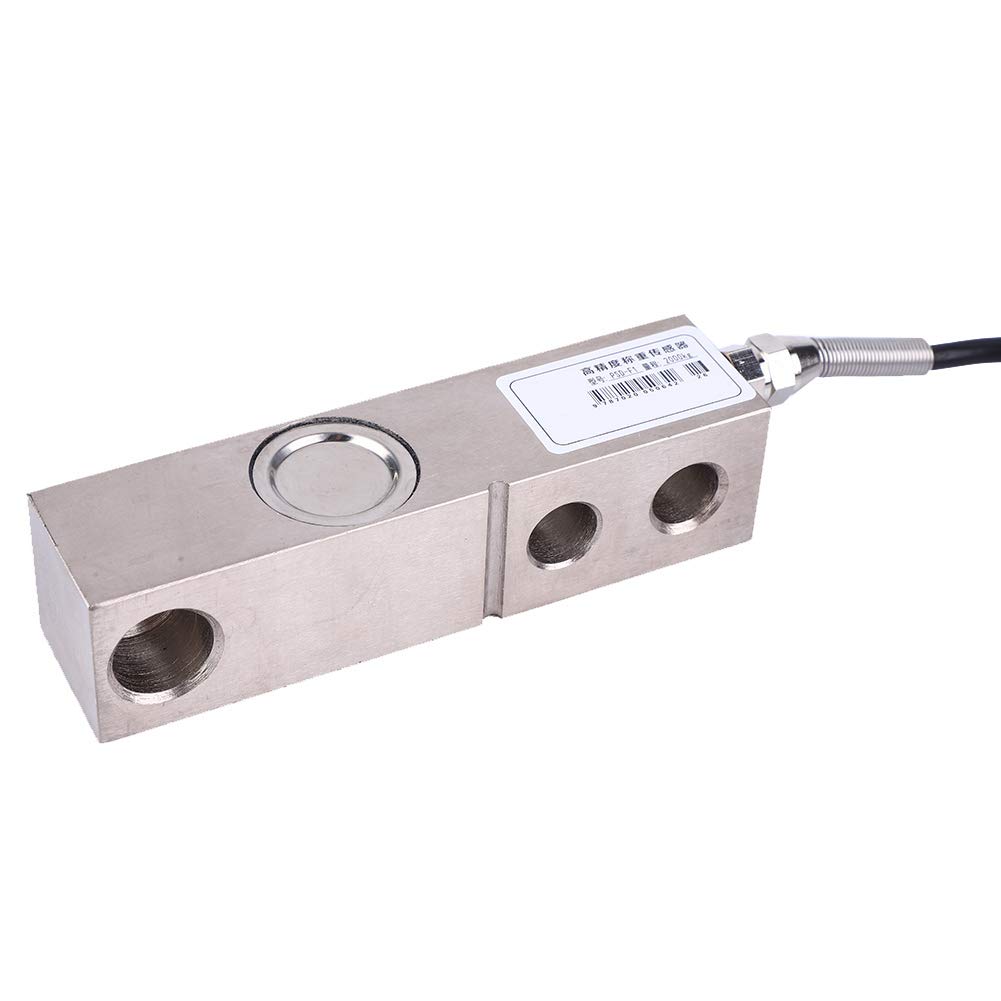 Shear Beam Load Cell Sensor 2000KG with Treatment, High Sensitivity Weighing Sensor for Electronic Scale