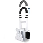 Vaunn Medical Bathtub Handle Grab Bar and Safety Rails for Seniors, Height Adjustable Tub Handles