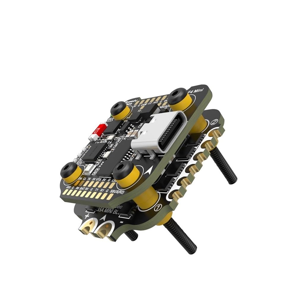 1 pz F405 Stack Flight Controller adatto for FPV Racing Drone FC 35A V2 3 6S 20x20 4 in 1 ESC Dual BEC(Stack)