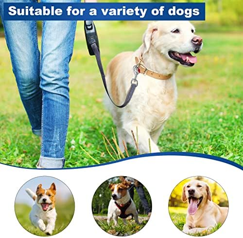 Swivel Snap Hooks, Heavy Duty Dog Lead Clip Clasp 360° Swivel Joints Trigger Clips Heavy Duty Trigger Clips, Zinc Alloy Lobster Claw Clasps for Dog Leashes Camping Keyring (3 Pcs)