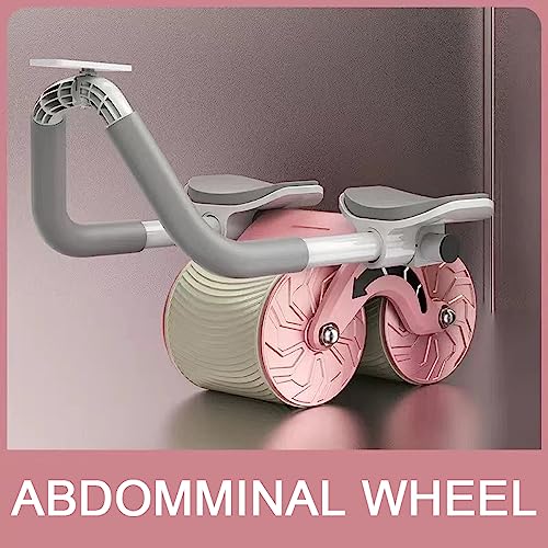 Moniss Roda Abdominal Rebote Automática Roda Abdominal para Exercícios Músculos Abdominais com Timer