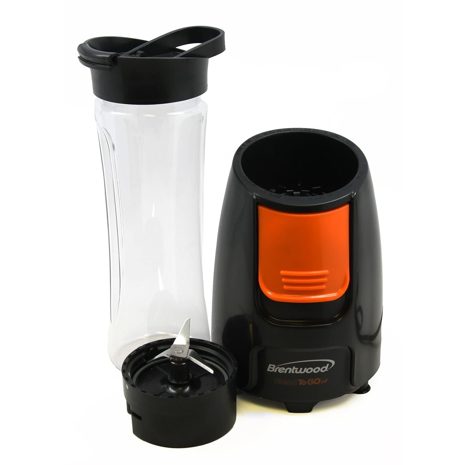Brentwood Blend to Go Personal Blender with Travel Cup 20 oz Black
