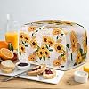 Sunflower Toaster Cover For 4-Slice Toasters – Quilted Waterproof Kitchen Appliance Cover