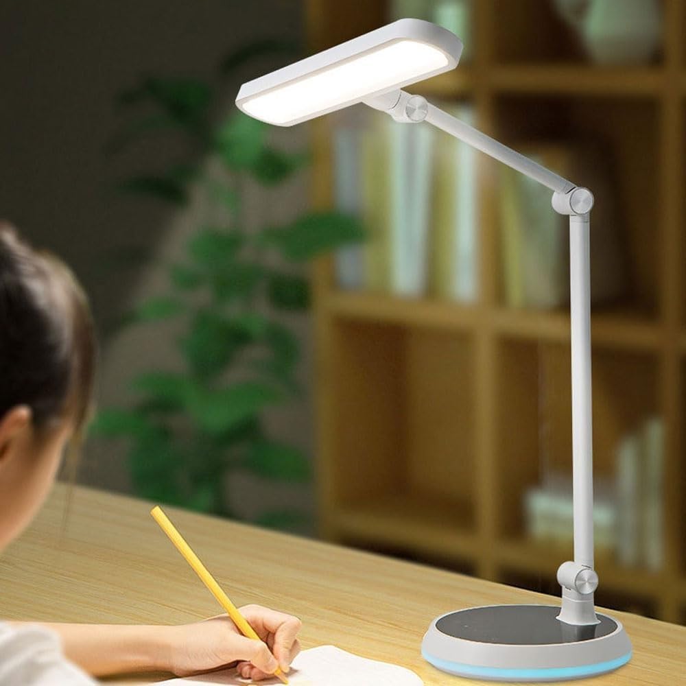 Lampada da tavolo moderna per studenti e professionisti con controllo touch luminosità regolabile 4000K
