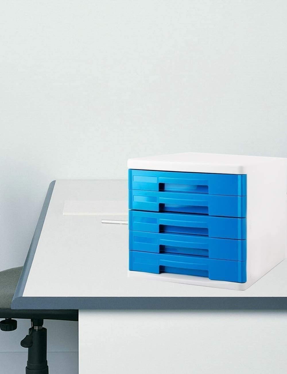 Sto nizer - Armadietto portadocumenti da ufficio in plastica A4 con Ders Aktenschrank/Rack per documenti e dati sicuri Sto perfetto per uso domestico e ufficio