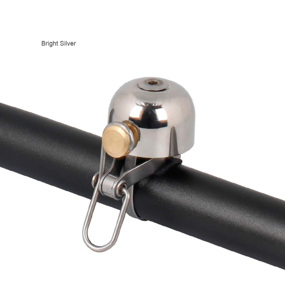 JOOKEEL Bicycle Brass Bell Cycling Mtb Ring Audio Warning Sound Handlebar Horn Bell