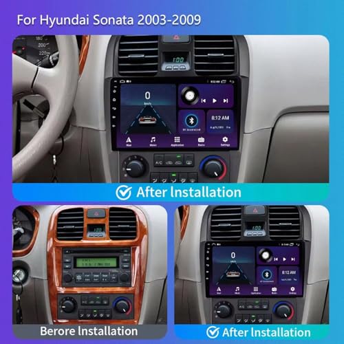 Système de Navigation Premium Hyundai Sonata Android Auto Sans Fil et Bluetooth