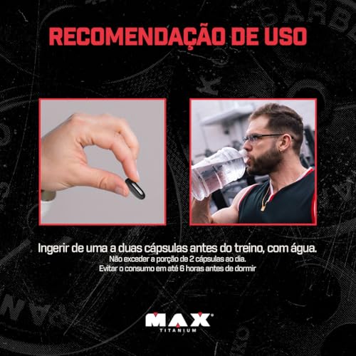 Max Titanium Fire Black (60 Caps)