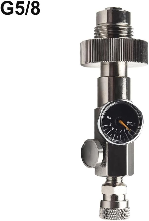 Converter 4500Psi 8mm Charging Valve Fill Station G5/8 Male Thread HPA