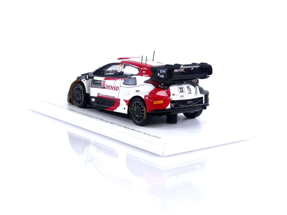 スパーク 1/43 トヨタ GR ヤリス　 2023モンテカルロ　ロバンペラ Amazon | スパーク 1/43 トヨタ GR ヤリス ラリー1 ハイブリッド